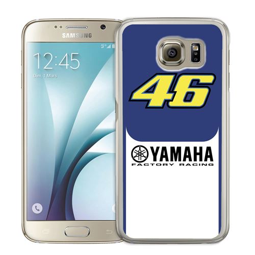 Coque pour Samsung Galaxy S6 Edge yamaha racing 46 rossi motogp