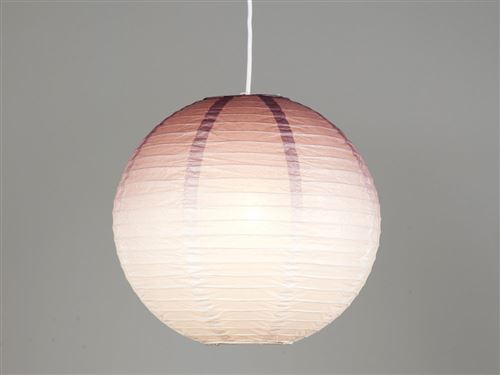 Suspension boule japonaise en papier dégradé diamètre 40cm violet violet