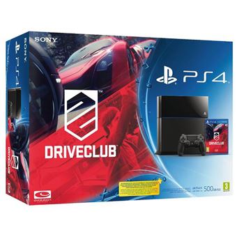 Console PS4 500 Go + DriveClub - Console Playstation 4 Sony