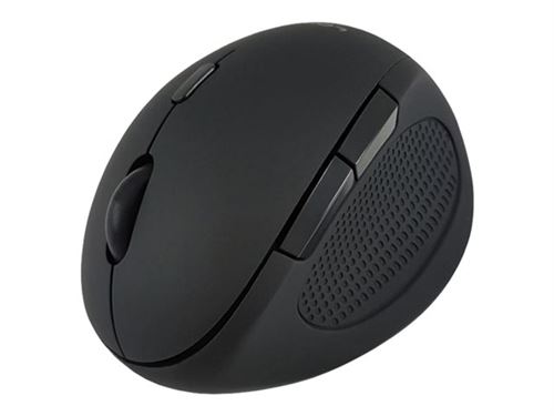 Lc-power m714bw rf sans fil 1600dpi droitier noir souris (lc-m714bw)