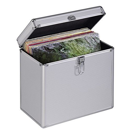 Hama 00181435 microgroove record case argent housse pour cds et dvds