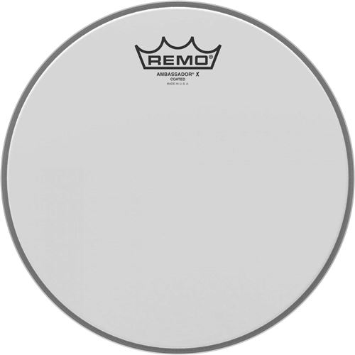 Peau Remo Ambassador X sablée 10'' - Tom/Caisse Claire - AX-0110-00