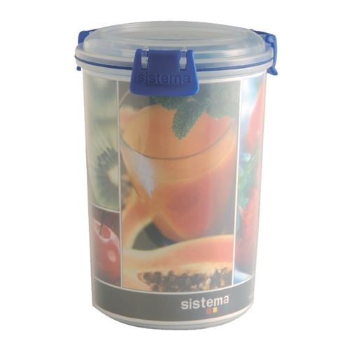 Boîte de conservation ronde sistema 1l
