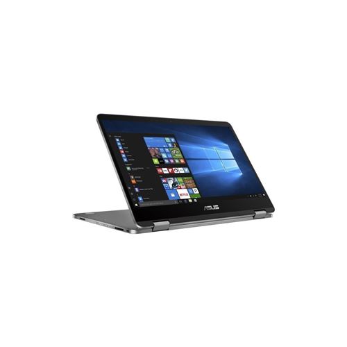 Asus Vivobook Flip 14 Tp401Ma Bz088T - Conception Inclinable - Intel Pentium - N4200 / 1.1 Ghz - Windows 10 In S Mode 64-Bit - Hd Graphics 505 - 4 Go Ram - 128Go Emmc - 14" Écran Tactile 1366 X 768 (Hd) - Wi-Fi 5 - Gris Clair