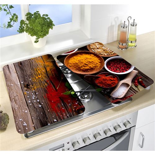 2 Couvre-Plaques universel - Epices