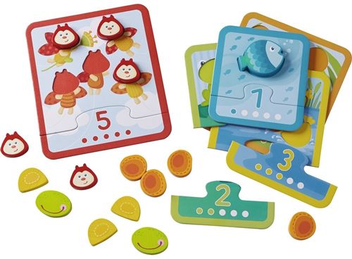 Jeu de classement Animaux et chiffres