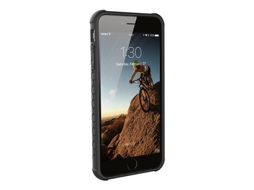 UAG Monarch - Achterzijde behuizing voor mobiele telefoon - polycarbonaat, rubber, eersteklas nerfleder - platinum - voor Apple iPhone 6s Plus, 7 Plus