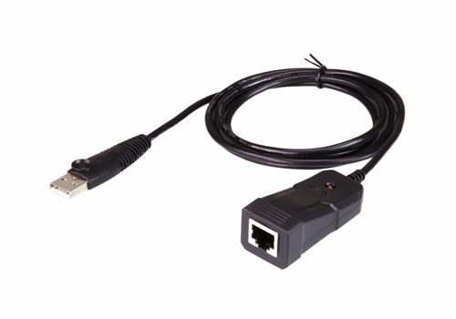 Aten uc232b usb rj-45 (rs-232) noir adaptateur et connecteur de câbles uc232b-at