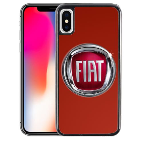 Coque pour iPhone XS fiat logo