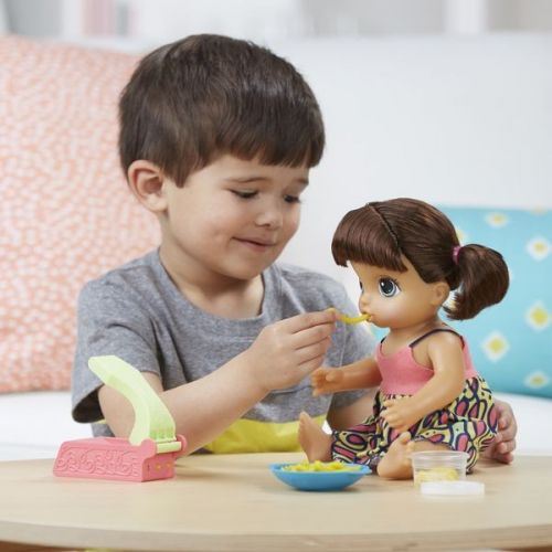 Baby Alive Mange des Pâtes (Brune) Hasbro