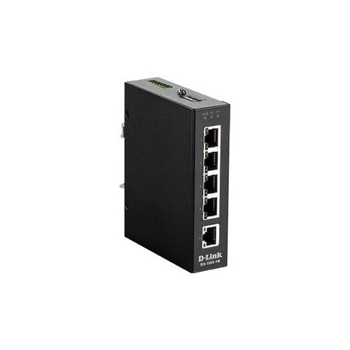 Commutateur Réseau Armoire D-Link DIS-100G-5W RJ45 x 5 Noir