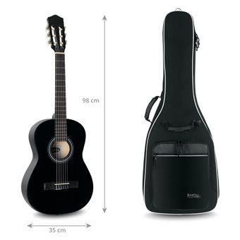 Coffre Guitare électrique Rocktile - Protection Rembourrée - Serrure 2 Clés - Compartiment Accessoires