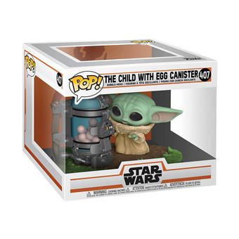 Figurine Funko Pop Deluxe The Mandalorian Child with Canister