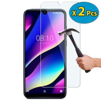 K-S-Trade Custodia In Sughero A Libro Per Wiko View 3 Pro - Protezione 360° Con Chiusura Magnetico - Colore Naturale Marrone - 2