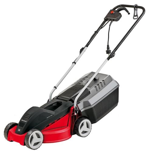 Einhell GCEM1030 Tondeuse à gazon électrique (1000 W, Largeur de coupe 30 cm, Bac de ramassage rigide de 25 L., Surface conseillée 300 m²)