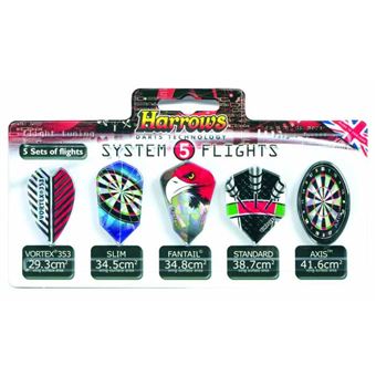 Lot De 15 Ailettes De Fléchettes Standard épaisses - Noir, Matériau PET, Pour Fléchettes Acier/soft Tip