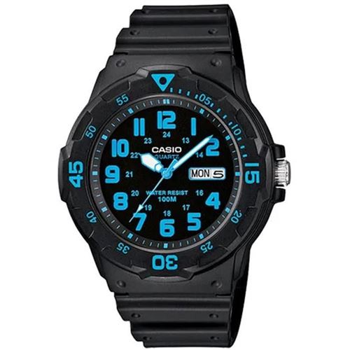 Casio Hommes Analogique Quartz Montre avec Bracelet en R&eacute;sine MRW-200H-2