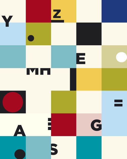 Editions Braun H3230 Affiche Braun Studio Constructivisme Papier Multicolore 24 x 30