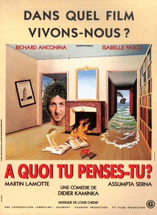 A Quoi Tu Penses-Tu AFFICHE CINEMA ORIGINALE