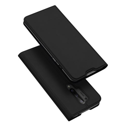 Etui en PU avec porte-carte noir pour votre OnePlus 8 Pro
