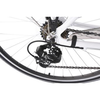 VTC femme 28 Metropolis blanc guidon multiposition TC 48 cm KS