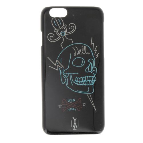 Ascendeo - Achterzijde behuizing voor mobiele telefoon - polycarbonaat - zwart, wit, blauw - voor Apple iPhone 6, 6s
