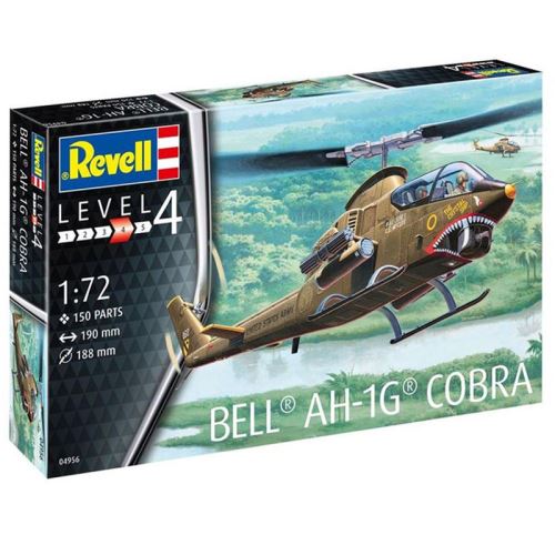 Maquette hélicoptère : Bell AH-1G Cobra Revell