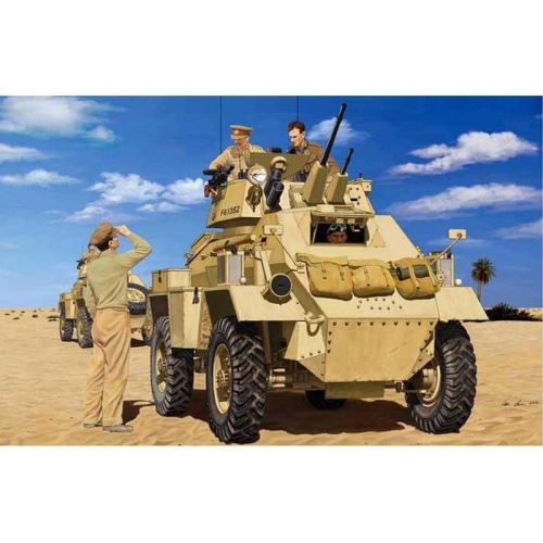 BRONCO MODELS Maquette  British Armoured Car Humber Mk.II- 1/35 - Maqu