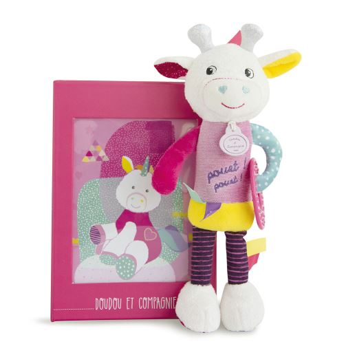 Pantin d'activités : Girafe Pouët Pouët Doudou et Compagnie