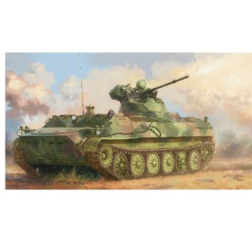 Maquette Char : Véhicule blindé russe - MT-LB-6MB Trumpeter