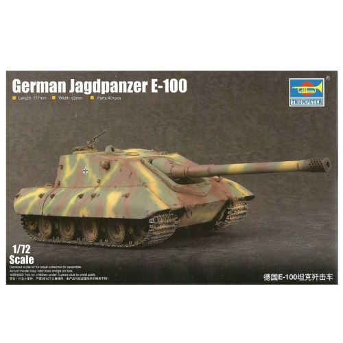 Maquette char : StuG E-100 Allemand Trumpeter