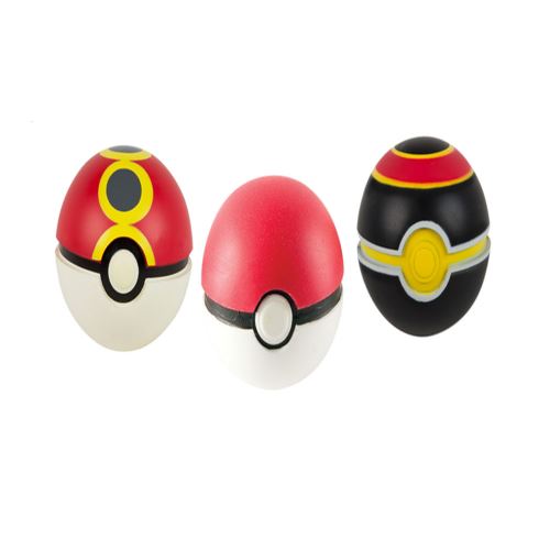 Pokemon : Coffret de 3 balles Poké-Ball Tomy