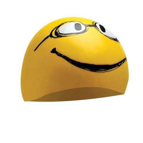 bonnet de bain adulte Tyr Bonnet de bain Have a Nice day Jaune Taille Taille unique Adulte Mixte