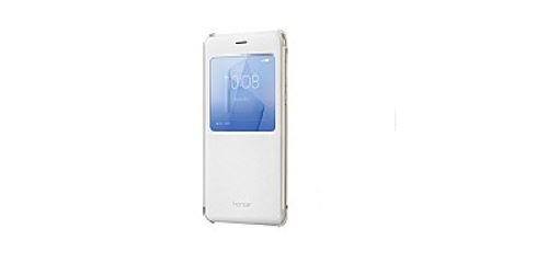 Honor Smart Cover - Flip cover voor mobiele telefoon - wit - voor Honor 8
