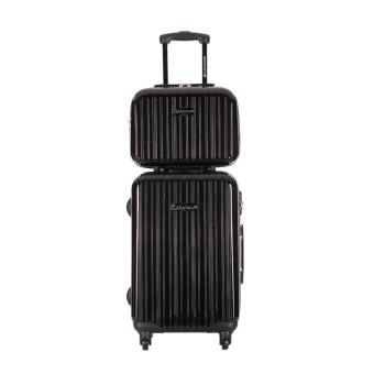 SET 2 VALISES ET VANITY CHELTEN NOIR - 1