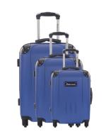 3 VALISES CHARIOT BLEU