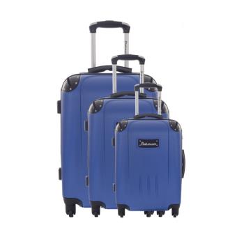 3 VALISES CHARIOT BLEU