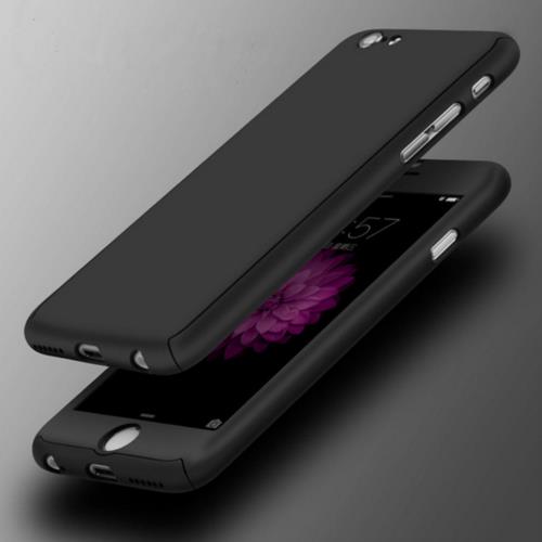 Bpfy - Iphone 7+ Plus Etui Coque Housse 360° Noir Full Protection Anti Chocs Pour Apple