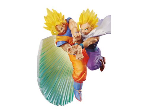 Megahouse - Dragonball Z statuette Dracap Memorial Kamehameha Goku & Gohan 8 cm
