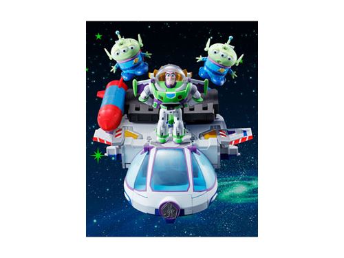 Tamashii Nations - Toy Story pack figurines Diecast Chogokin Chogattai Buzz The Space Ranger Robo 20 cm