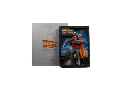 Insight Collectibles - Retour vers le Futur Diorama Sculpted Movie Poster et Ultimate Visual History Collectors E