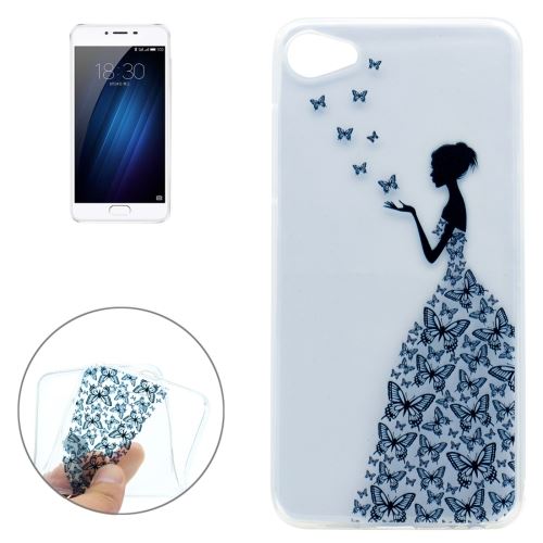 Meizu U10 Coque Protection TPU papillon ALS32847