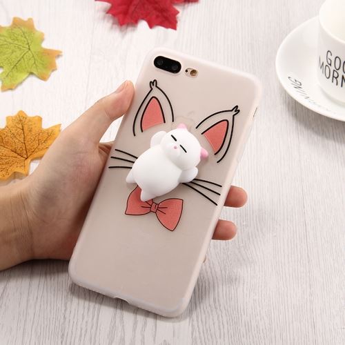 iPhone 7 Plus 3D Coque Protection Plastique 3D Squishy ALS32377
