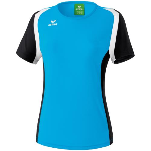 Erima - T-shirt Femme Erima Razor 2.0 - XS/S - curaçao/noir/blanc