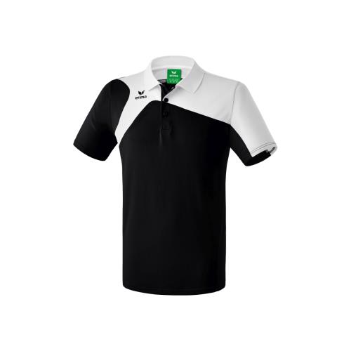 Erima - Polo Erima Club Junior 1900 2.0 - 14 ans - noir/blanc