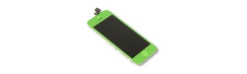 Ecran LCD et vitre tactile assemblés de rechange pour iPhone 5 (Vert)