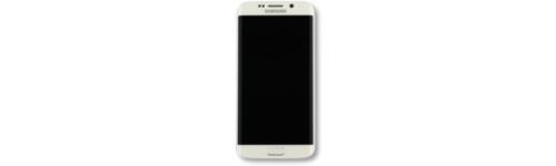 Ecran tactile + LCD blanc sur châssis de remplacement pour Samsung Galaxy S6 Edge (G925 / G925F / G925V / G925A / G925T)