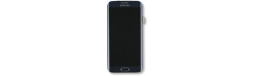 Ecran tactile + LCD bleu foncé sur châssis de remplacement pour Samsung Galaxy S6 Edge (G925 / G925F / G925V / G925A / G925T)