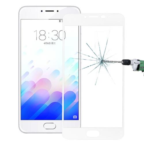 Meizu M3 Note Film Verre Trempé 0.26mm 9H Blanc