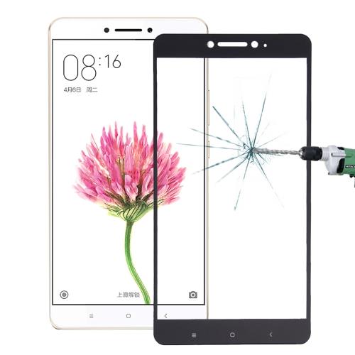 Xiaomi Max Film Verre Trempé 0.26mm 9H Noir